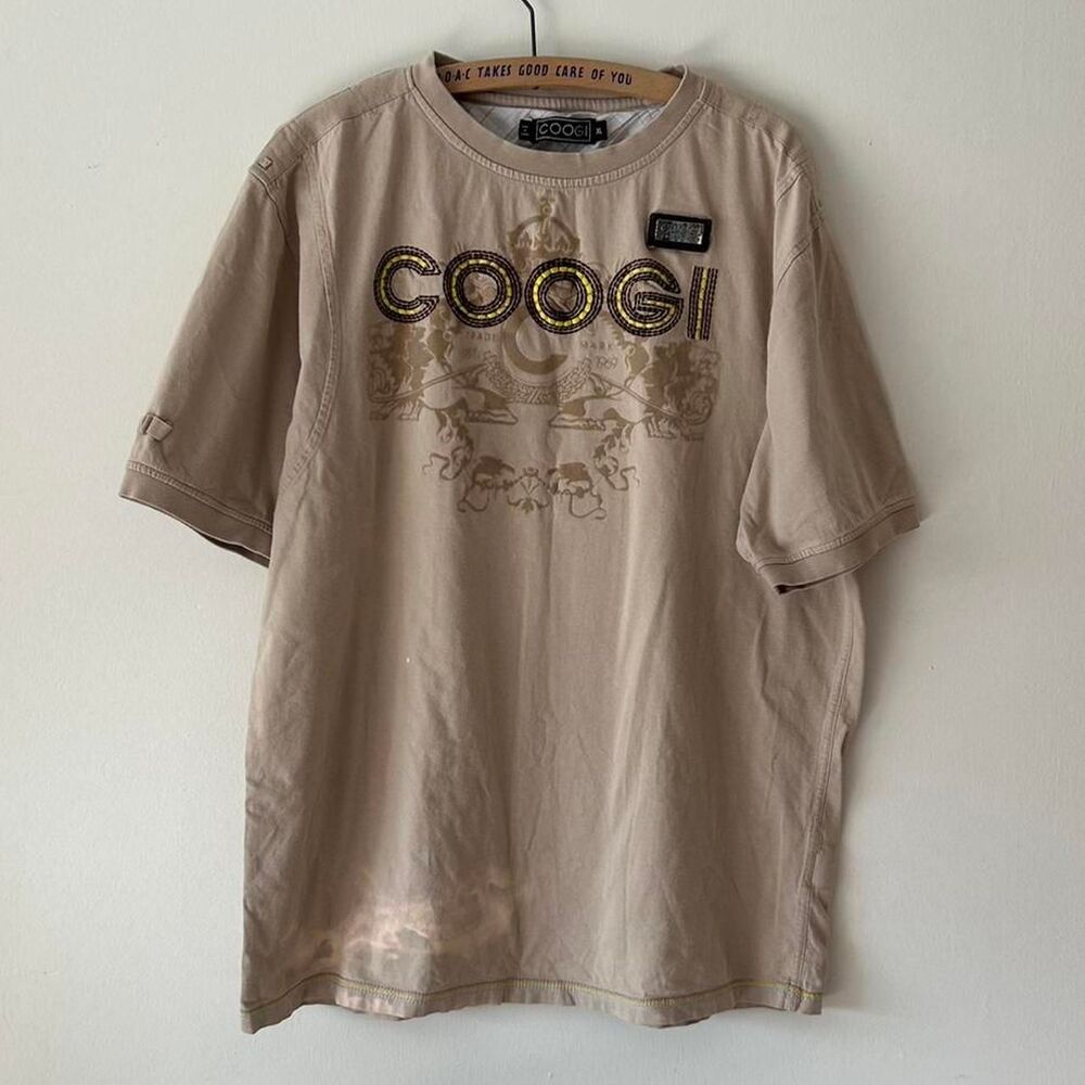 Rare Vintage Coogi T-Shirt • Distressed Graphic Tee • Retro Streetwear